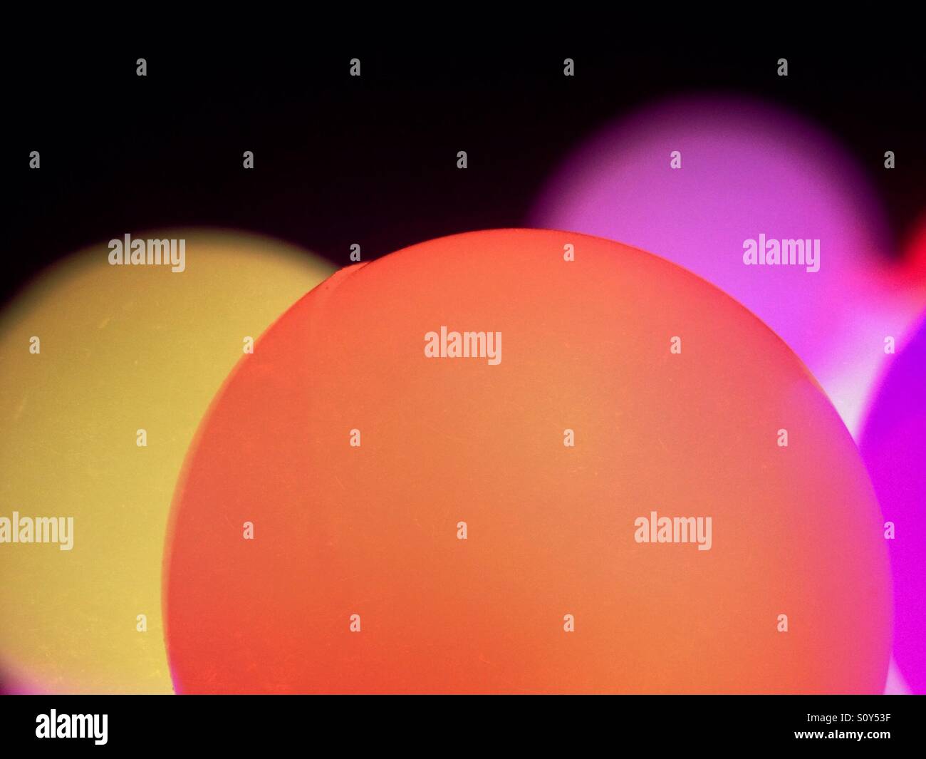 Abstract image of Christmas tree lights - Smartphone Captured Stock Image