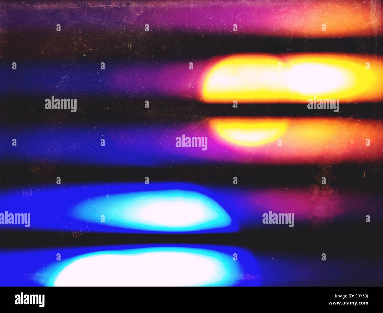 Abstract image of Christmas tree lights - Smartphone Captured Stock Image