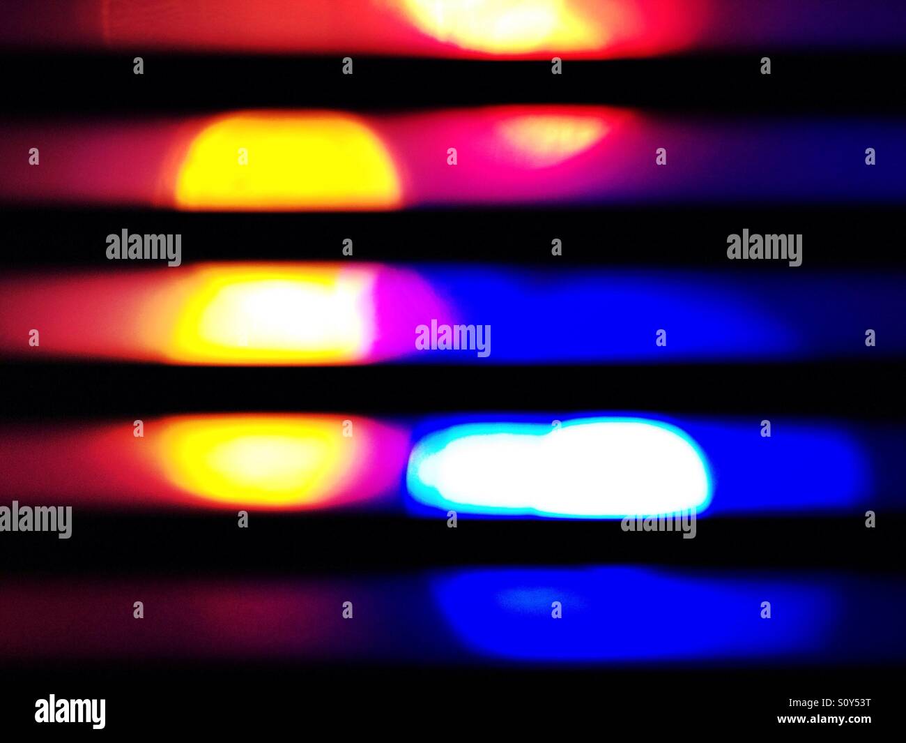 Abstract image of Christmas tree lights - Smartphone Captured Stock Image