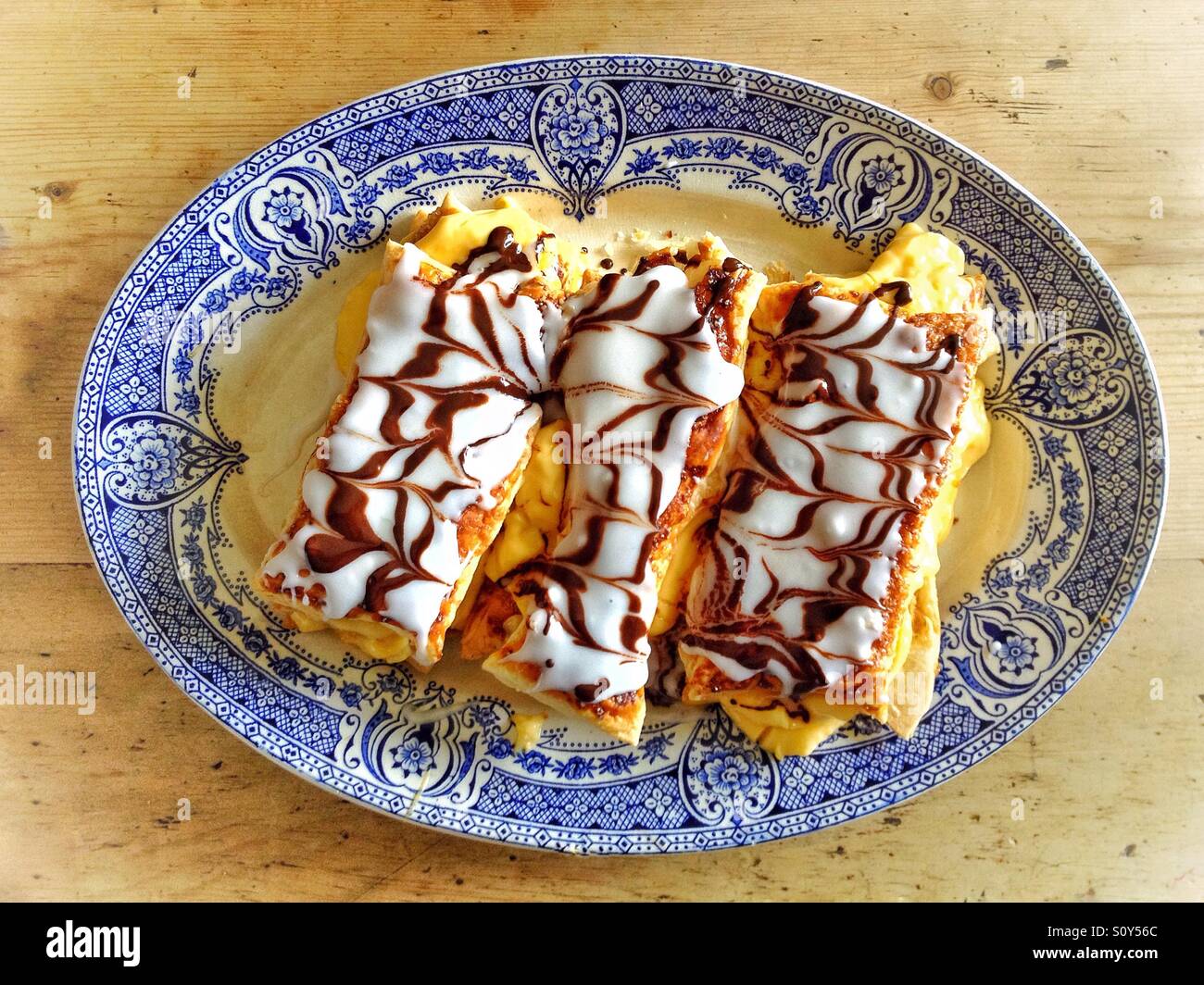 A lovely pastry - Smartphone Captured Stock Image