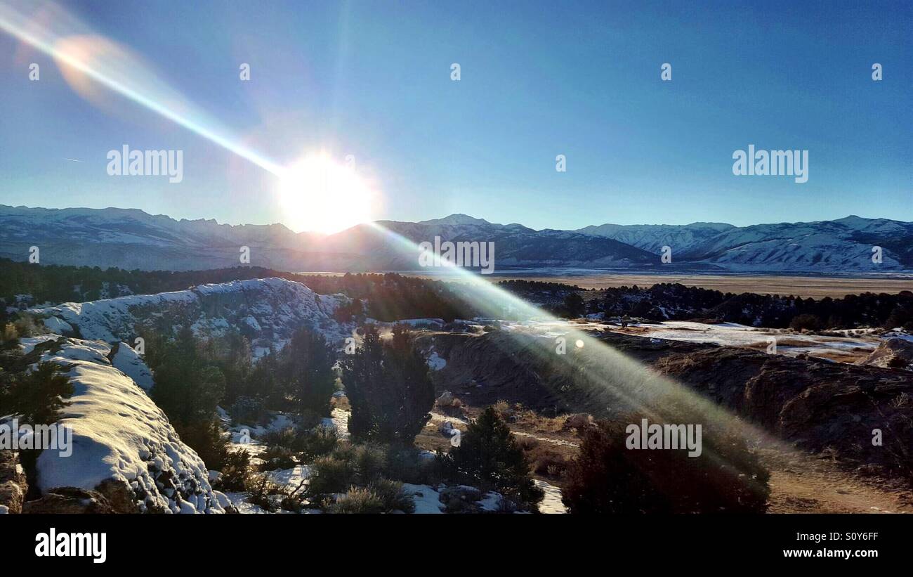 The sun and the scenic scenery hi-res stock photography and images - Alamy