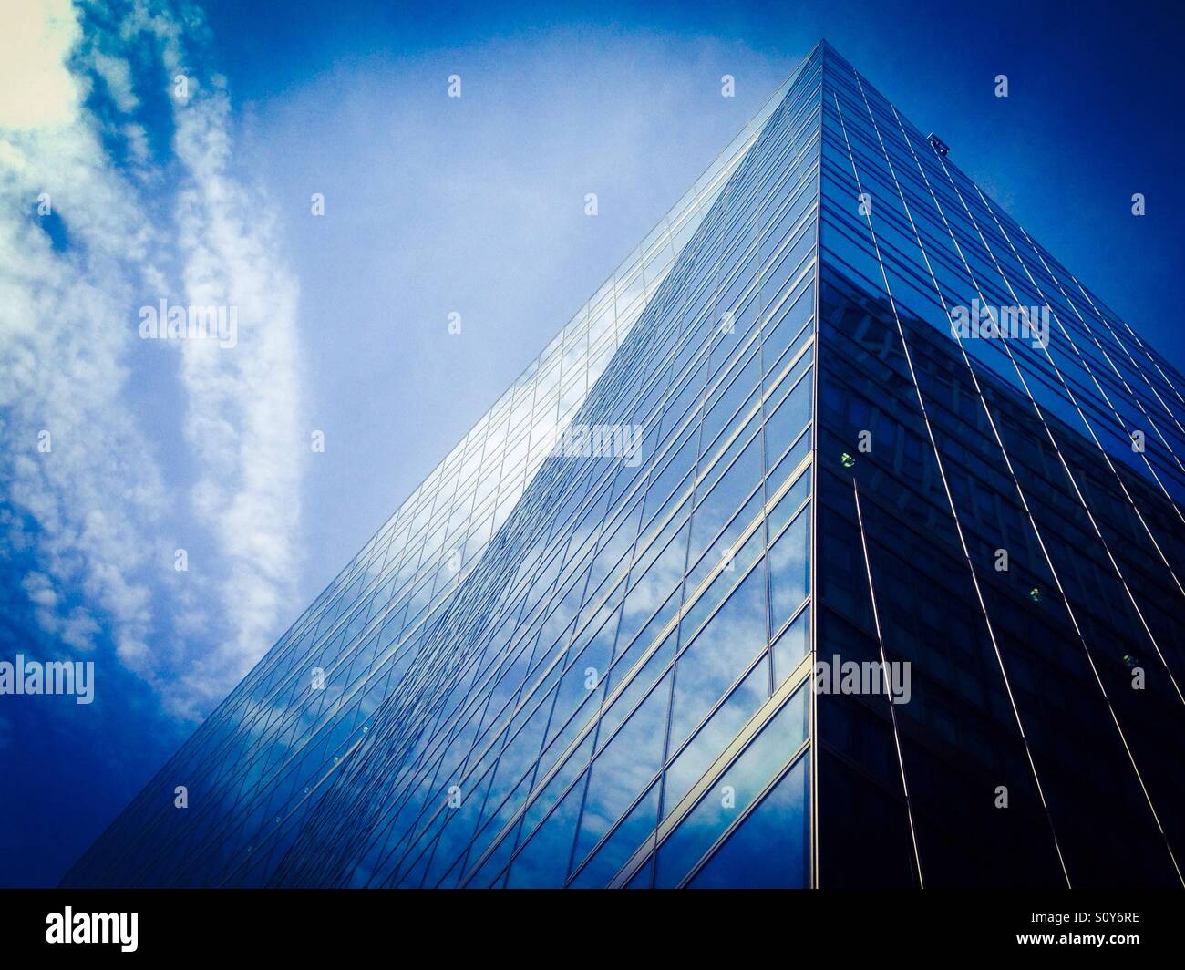 Modern Glass Buiding Stock Photo - Alamy