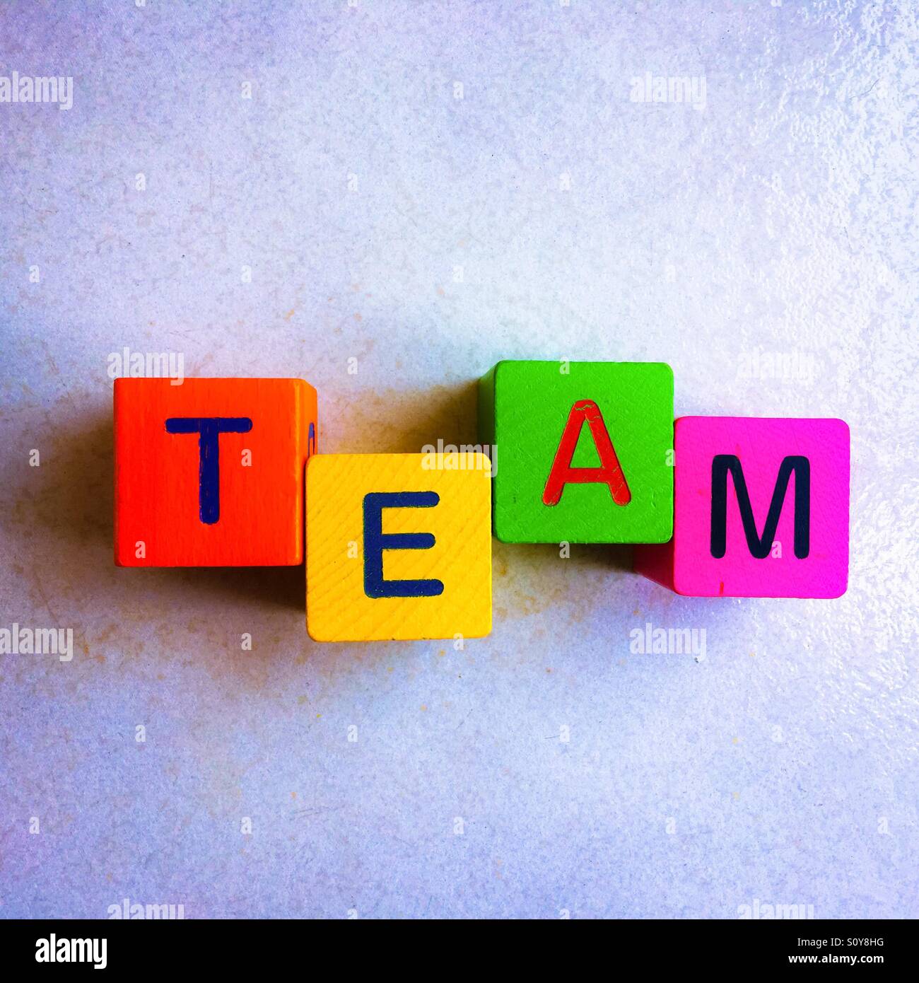 TEAM - Smartphone Captured Stock Image