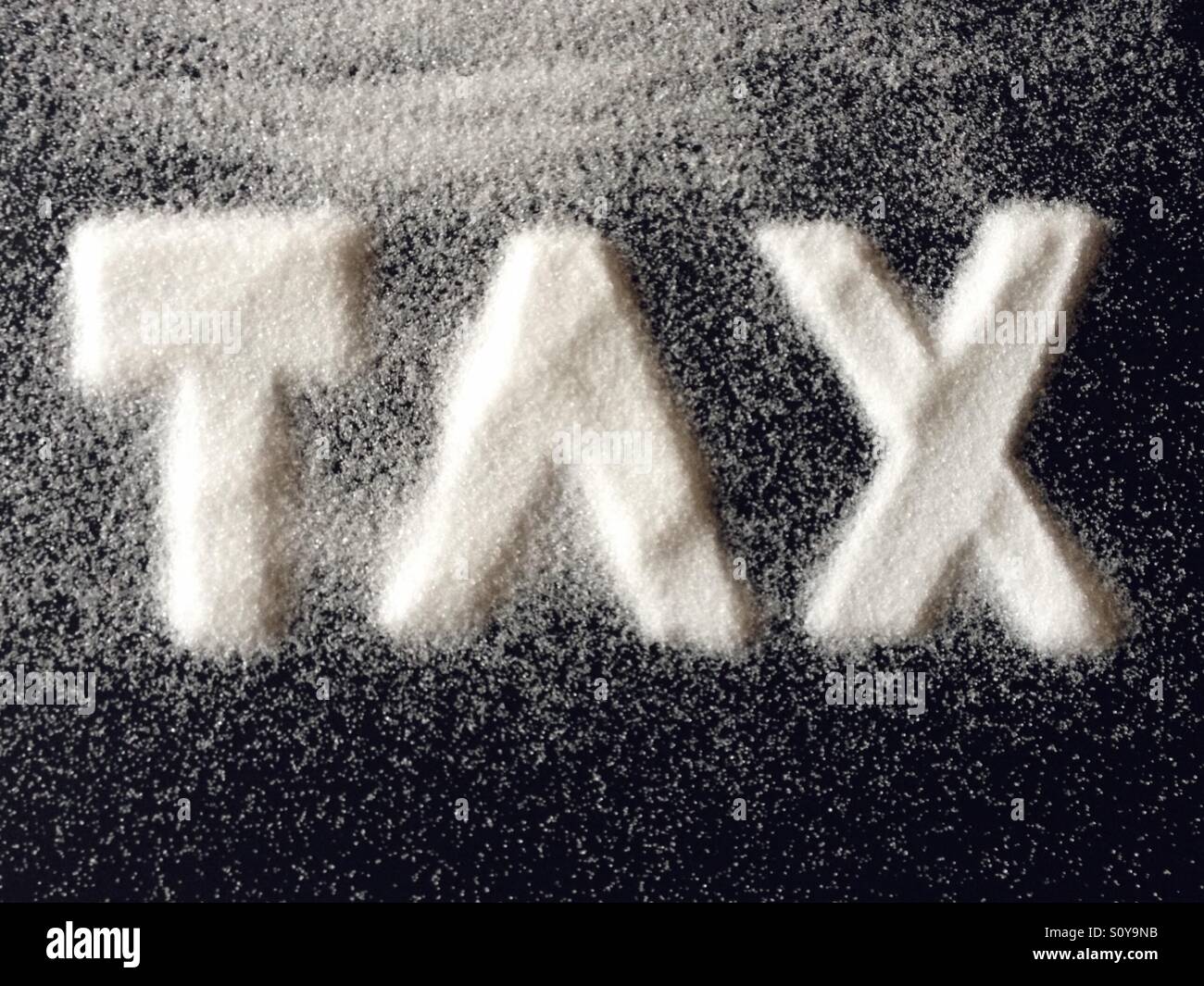 Sugar Tax - Smartphone Captured Stock Image