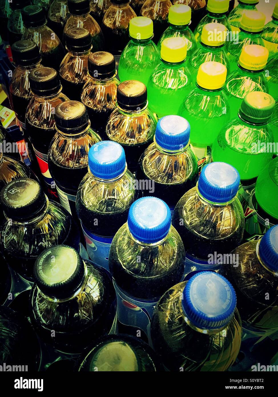 Sodas - Smartphone Captured Stock Image