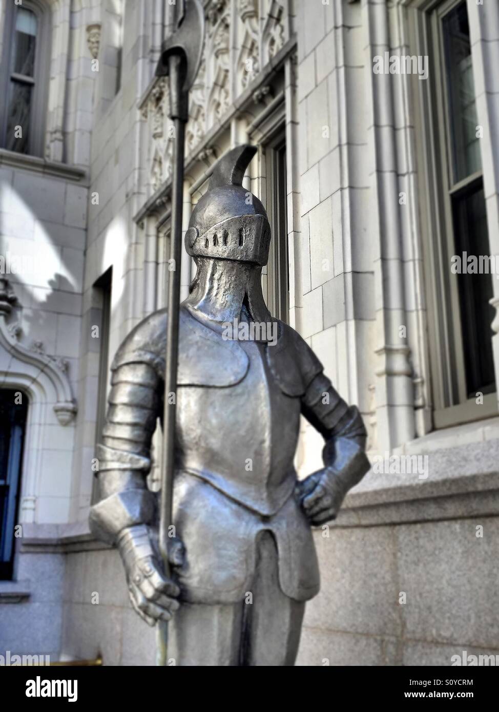Knight - Smartphone Captured Stock Image