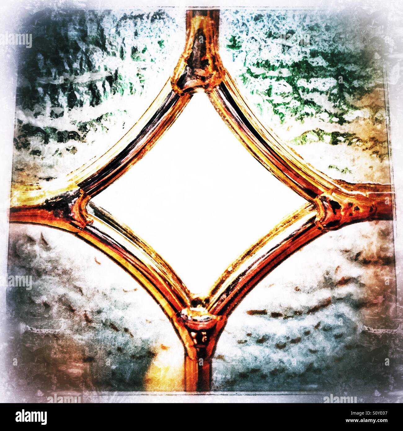 Diamond Shape Window High Resolution Stock Photography and Images - Alamy