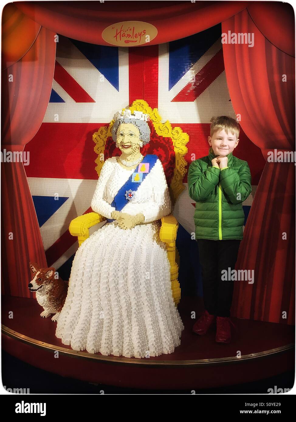 Lego Queen Elizabeth ll Stock Photo - Alamy