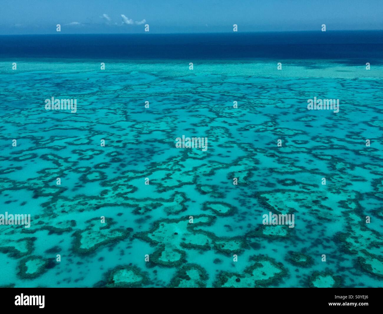 Great Barrier Reef - Smartphone Captured Stock Image