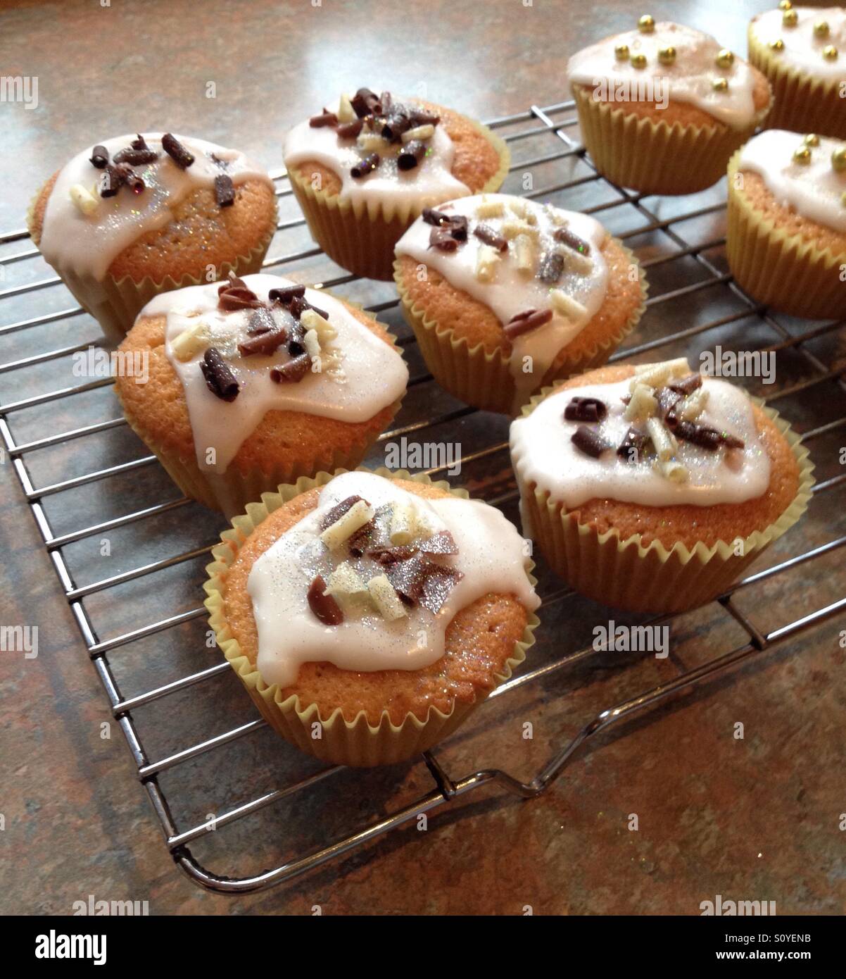 Cup Cakes - Smartphone Captured Stock Image