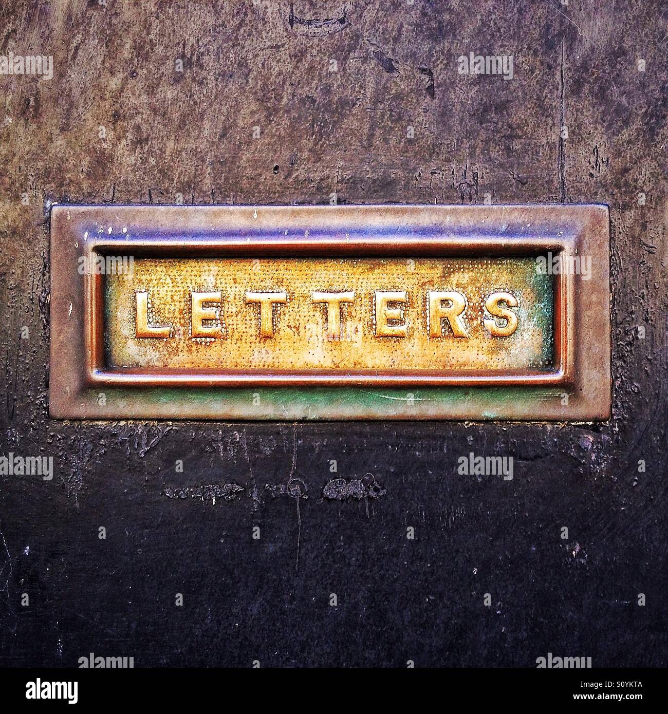 Letterbox letter hi-res stock photography and images - Alamy