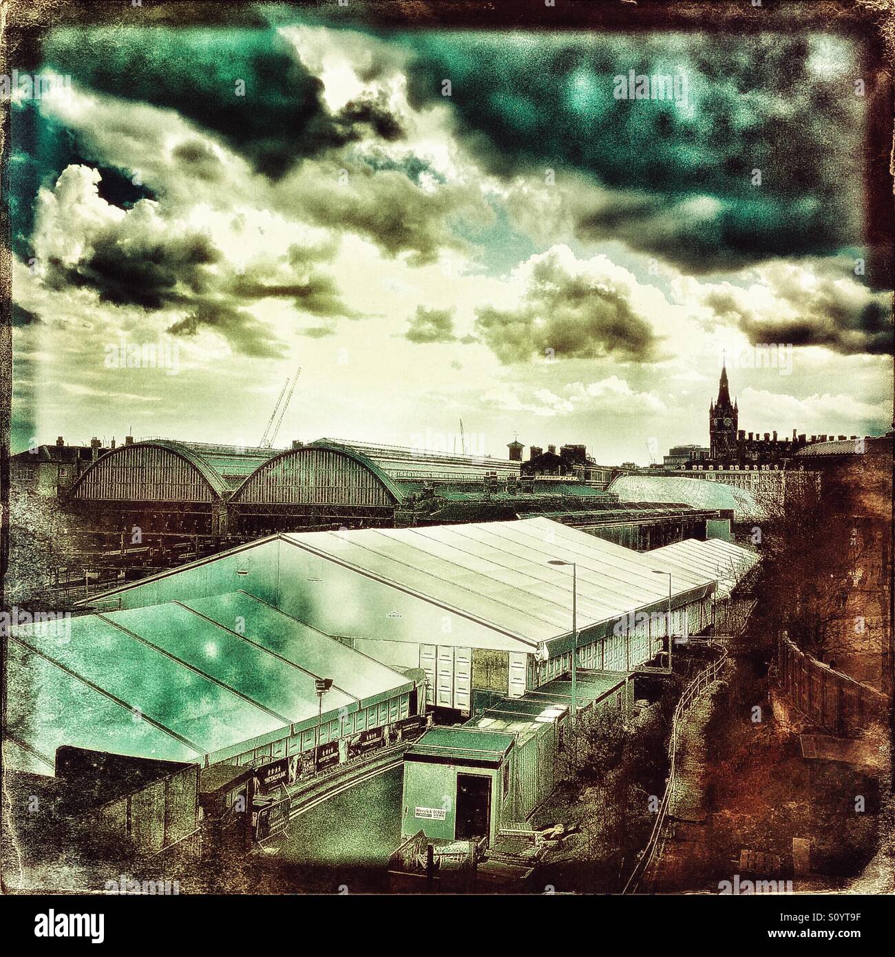 Kings cross urban - Smartphone Captured Stock Image