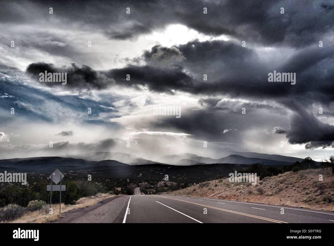 Turquoise trail new mexico hi-res stock photography and images - Alamy
