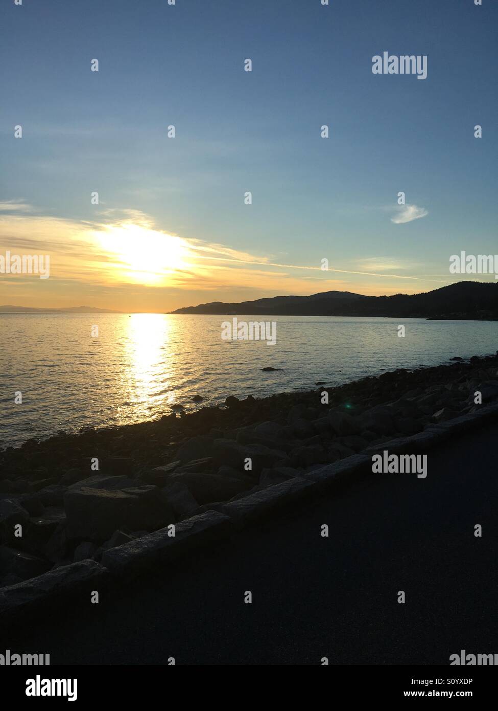 Ambleside beach West Vancouver Stock Photo Alamy