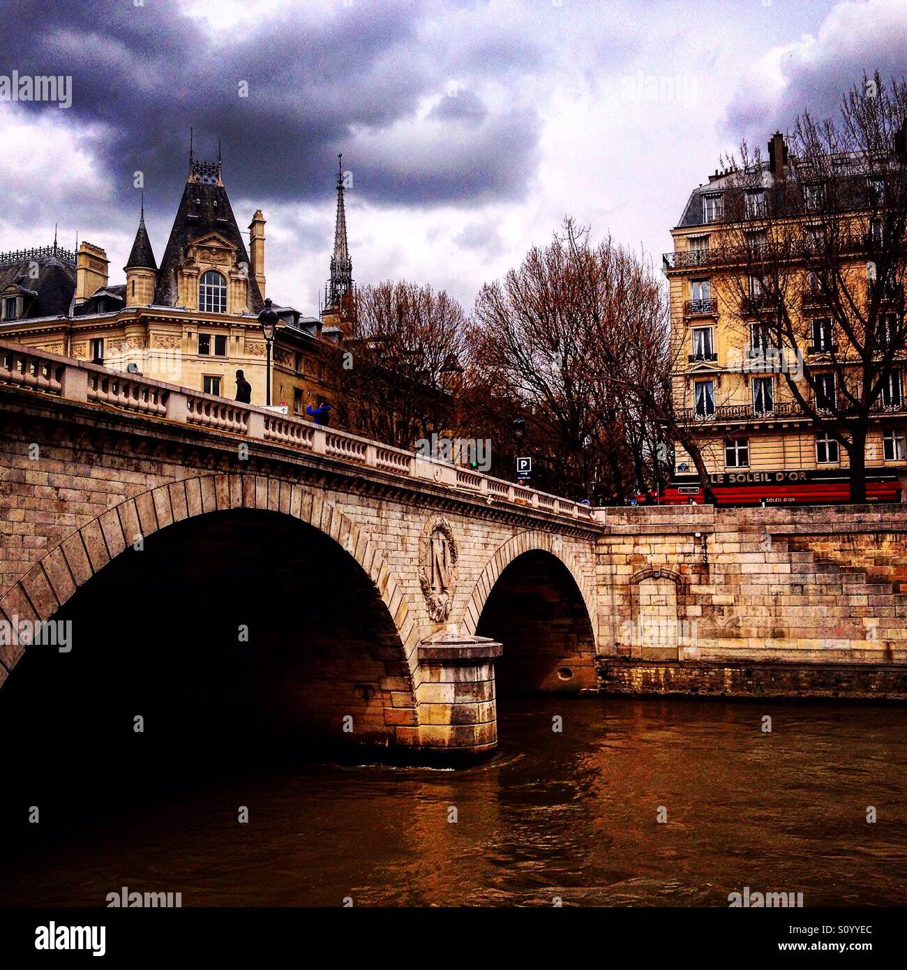 Bridge in Paris Stock Photo Alamy