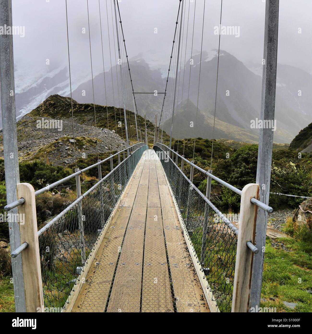 Mount cook bridge new zealand hires stock photography and images Alamy