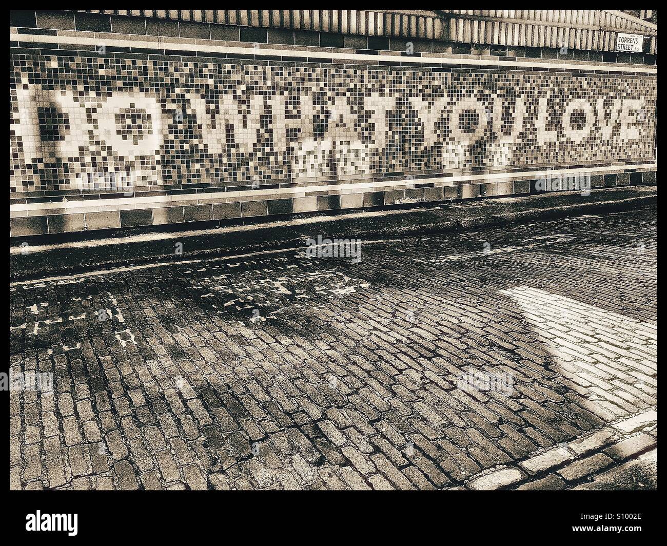 Do what you love - Smartphone Captured Stock Image