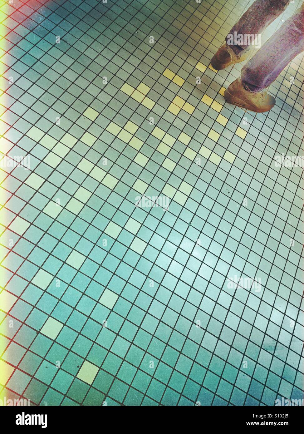 Leaving traces - Smartphone Captured Stock Image