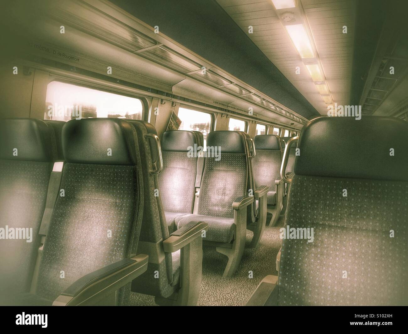 Mystic train - Smartphone Captured Stock Image