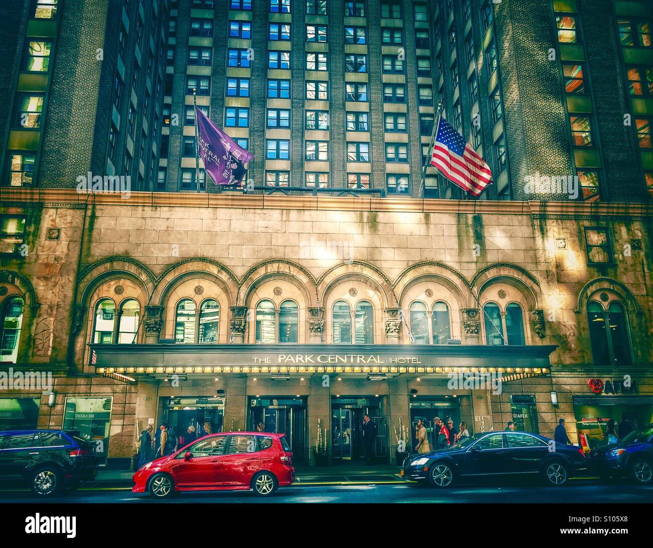 The Park Central Hotel, New York City Stock Photo