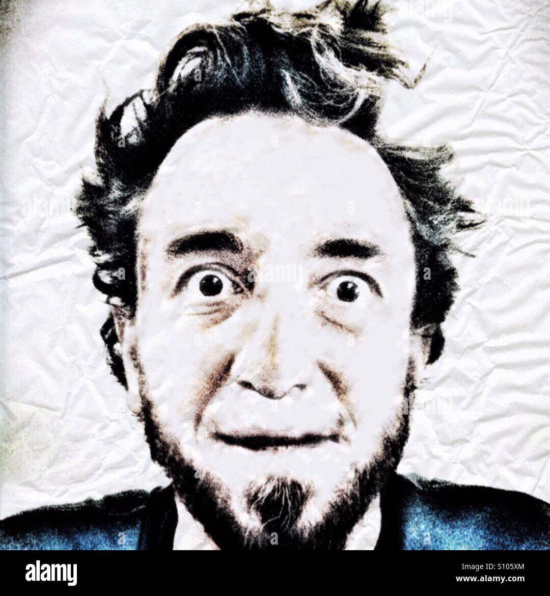 The Crazy Frenchman - Smartphone Captured Stock Image