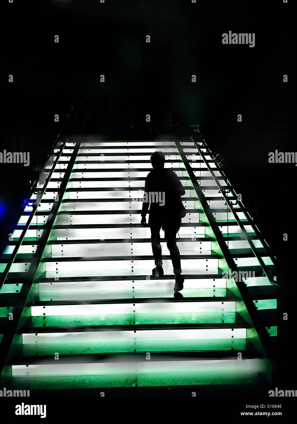 Stairway to ..,, - Smartphone Captured Stock Image
