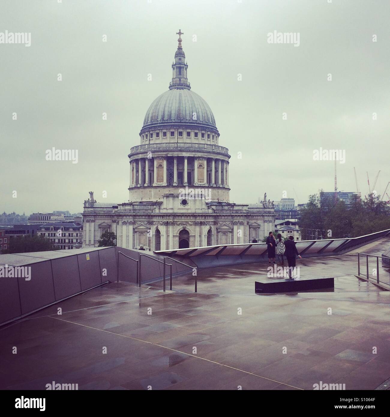 St Pauls Cathedral, London - Smartphone Captured Stock Image