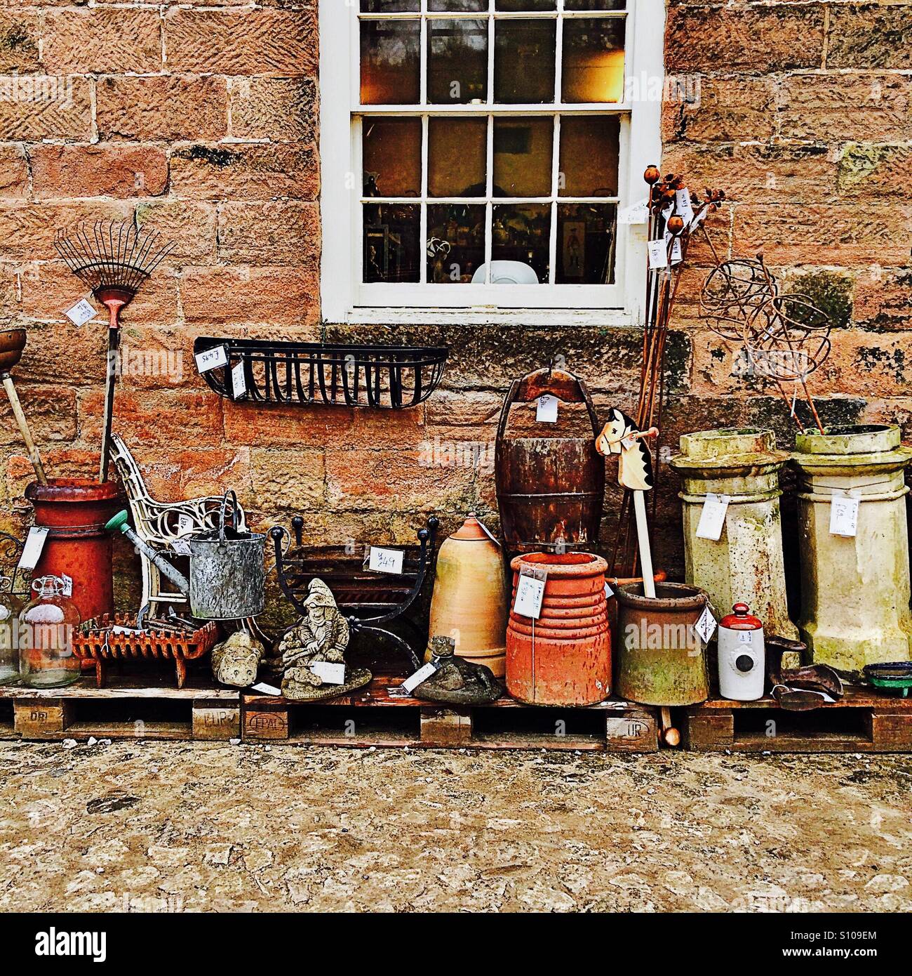 Price tags - Smartphone Captured Stock Image