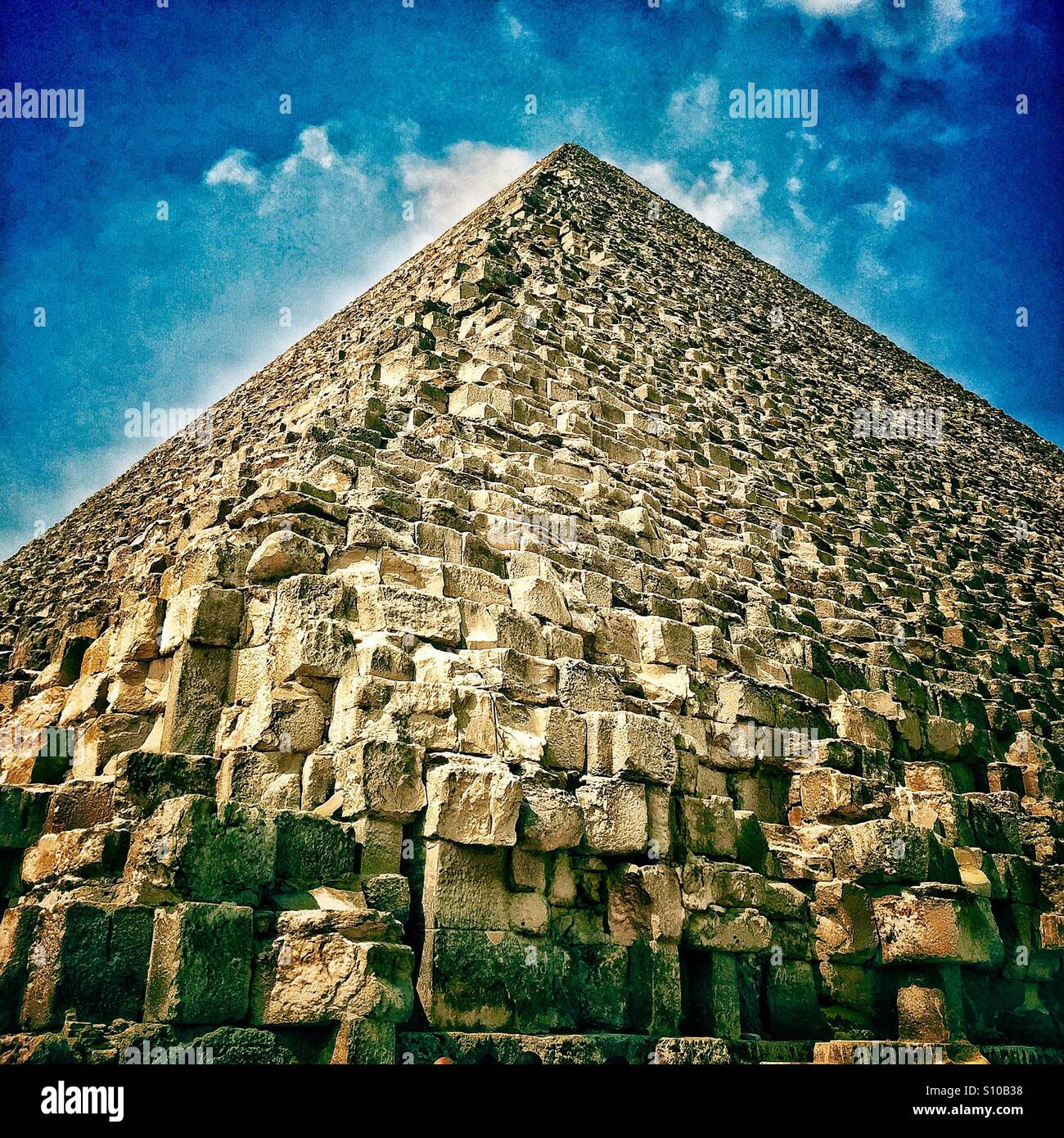 The Great Pyramide of Giza, Egypt Stock Photo