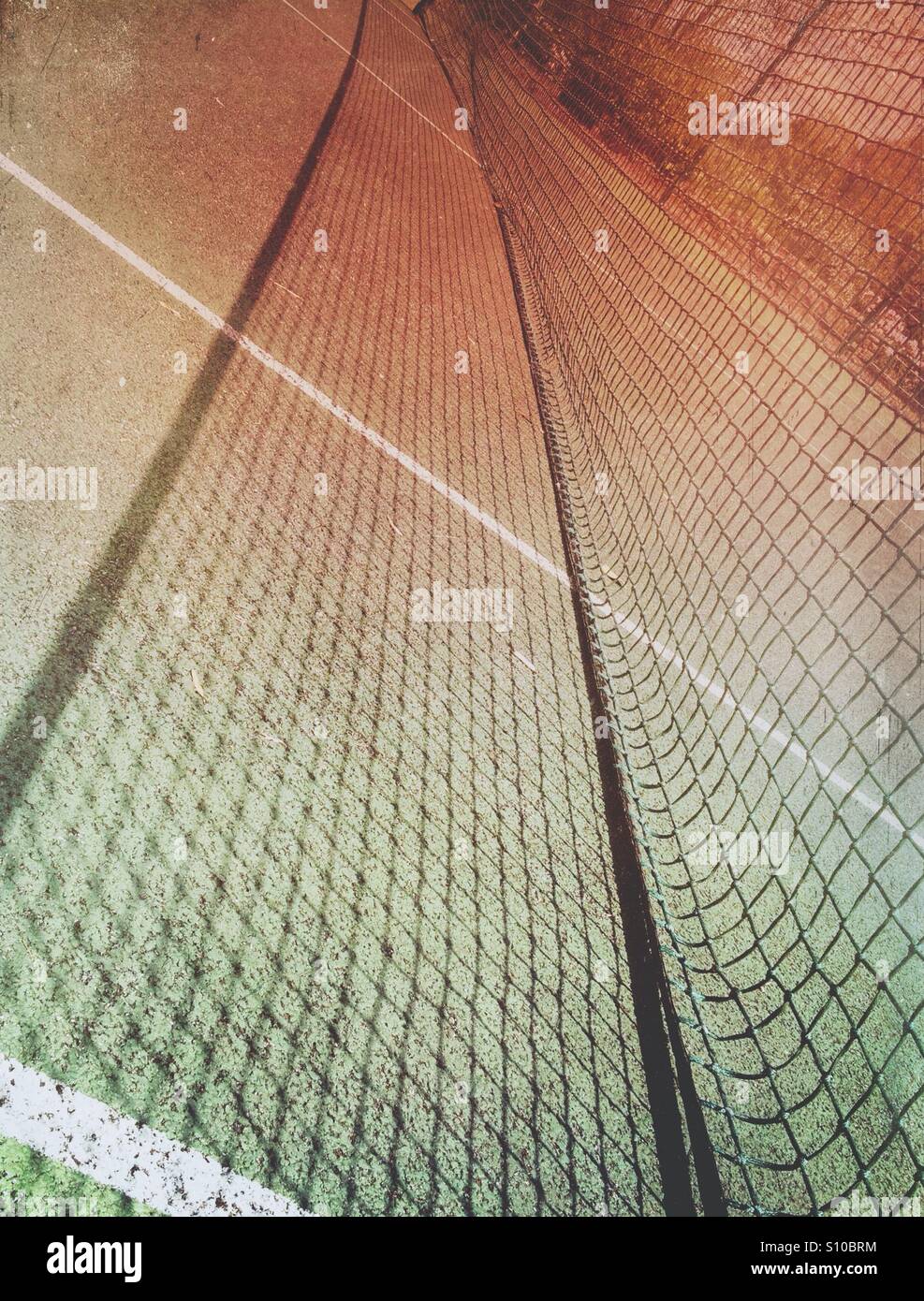 Tennis court - Smartphone Captured Stock Image