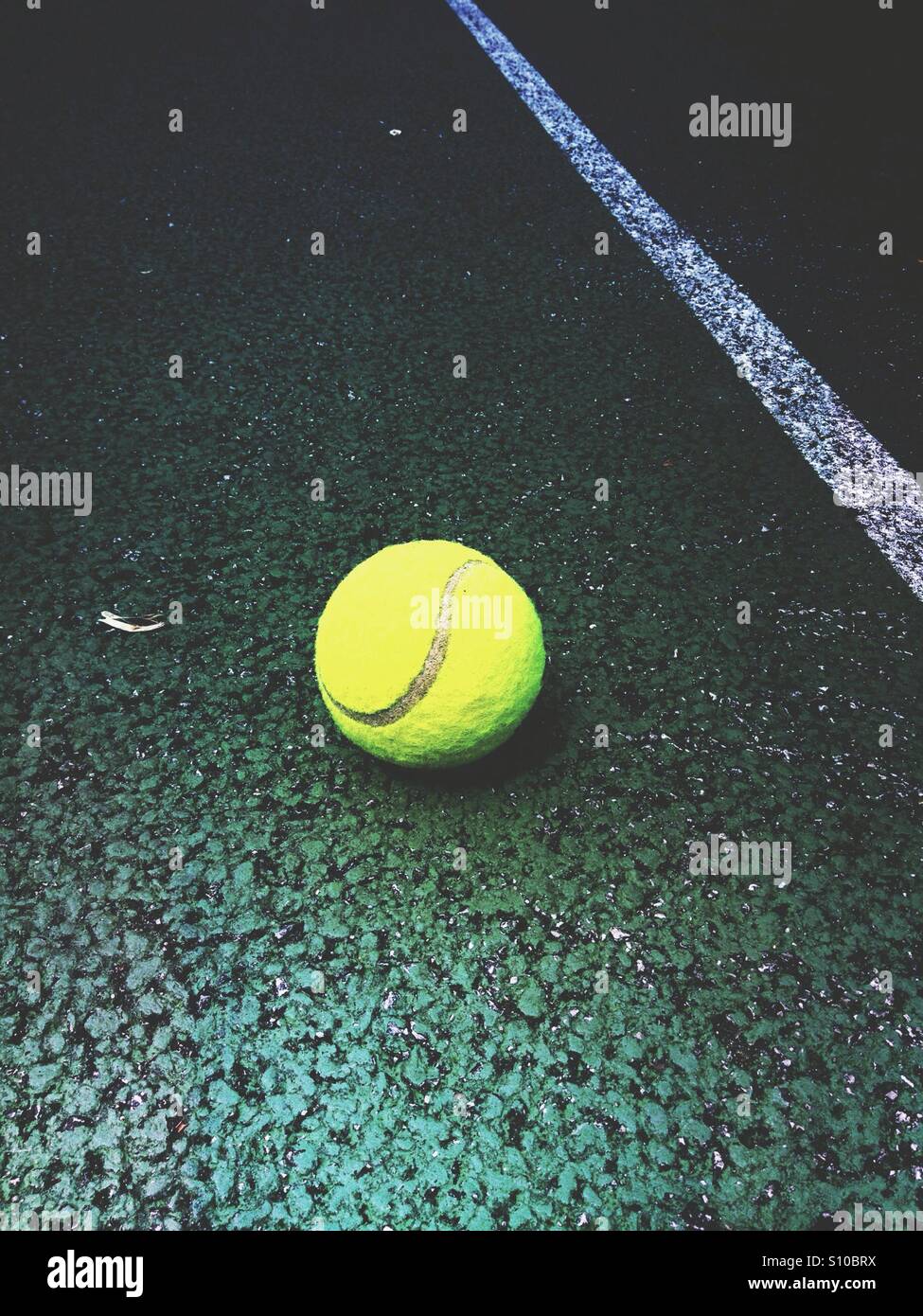 Tennis court Stock Photo