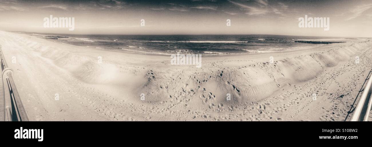 Beach Panorama - Smartphone Captured Stock Image