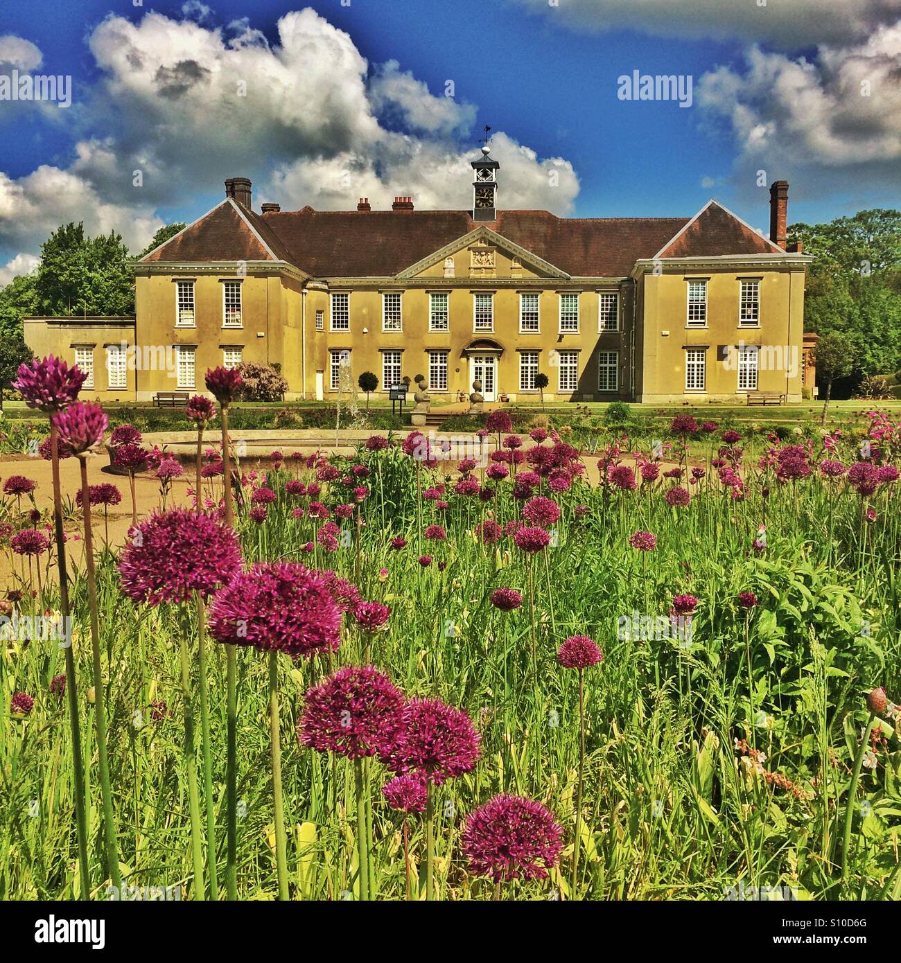 Reigate Priory and garden Reigate Surrey England UK Stock Photo