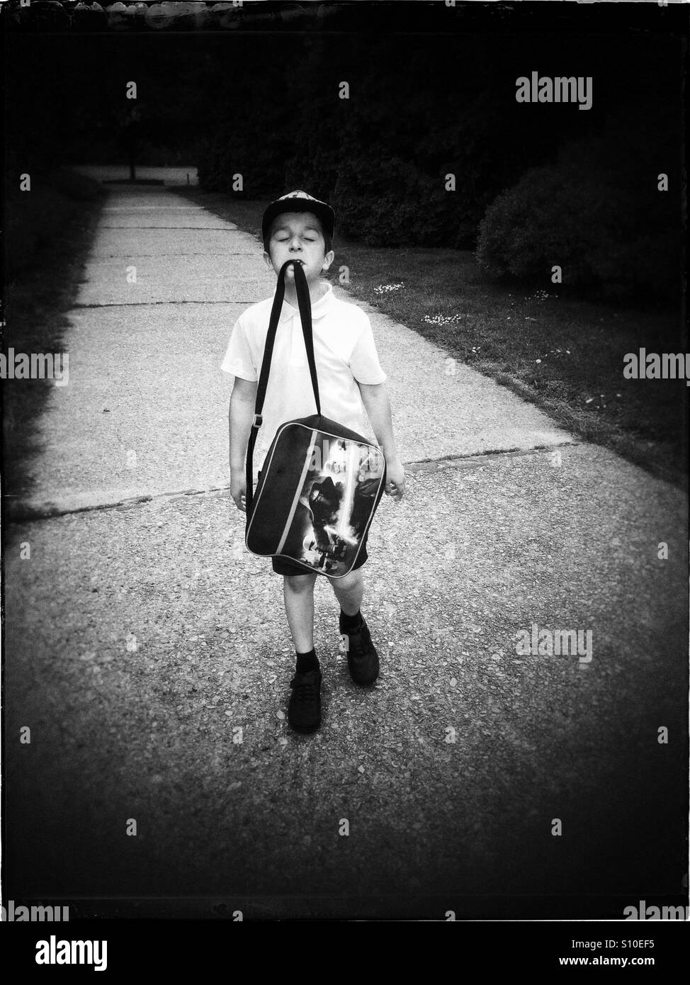 School's out for summer - Smartphone Captured Stock Image