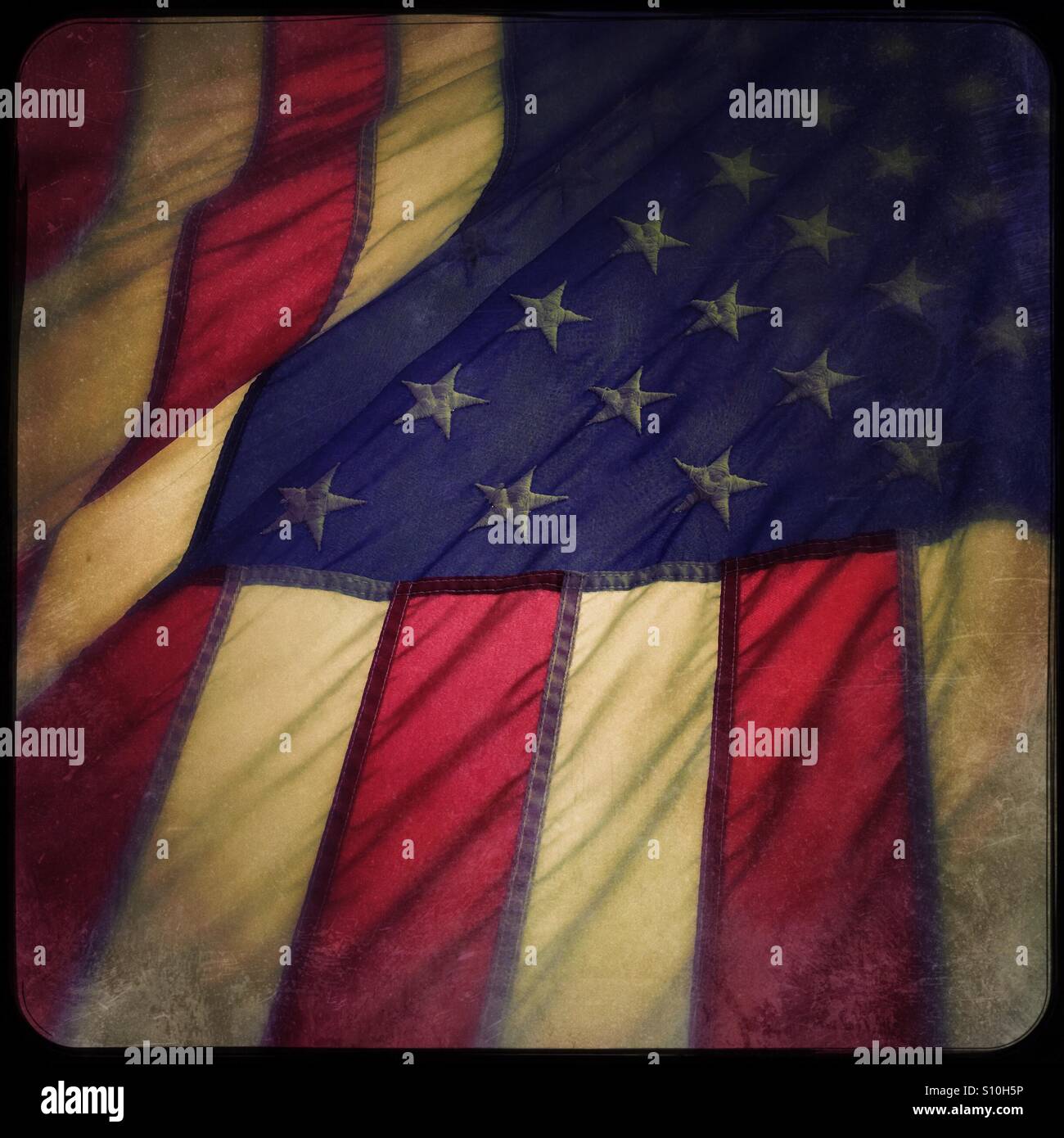 Memorial Day flag Stock Photo Alamy