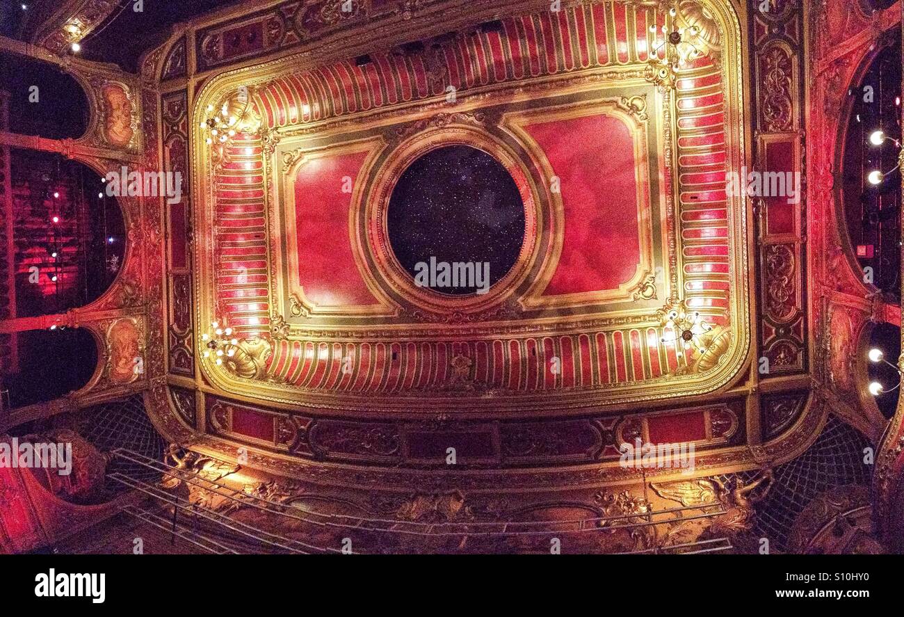 Ceiling of the Hackney Empire Stock Photo