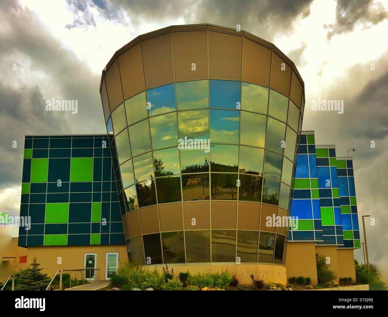 Mount Royal University in Calgary, Alberta - Smartphone Captured Stock Image