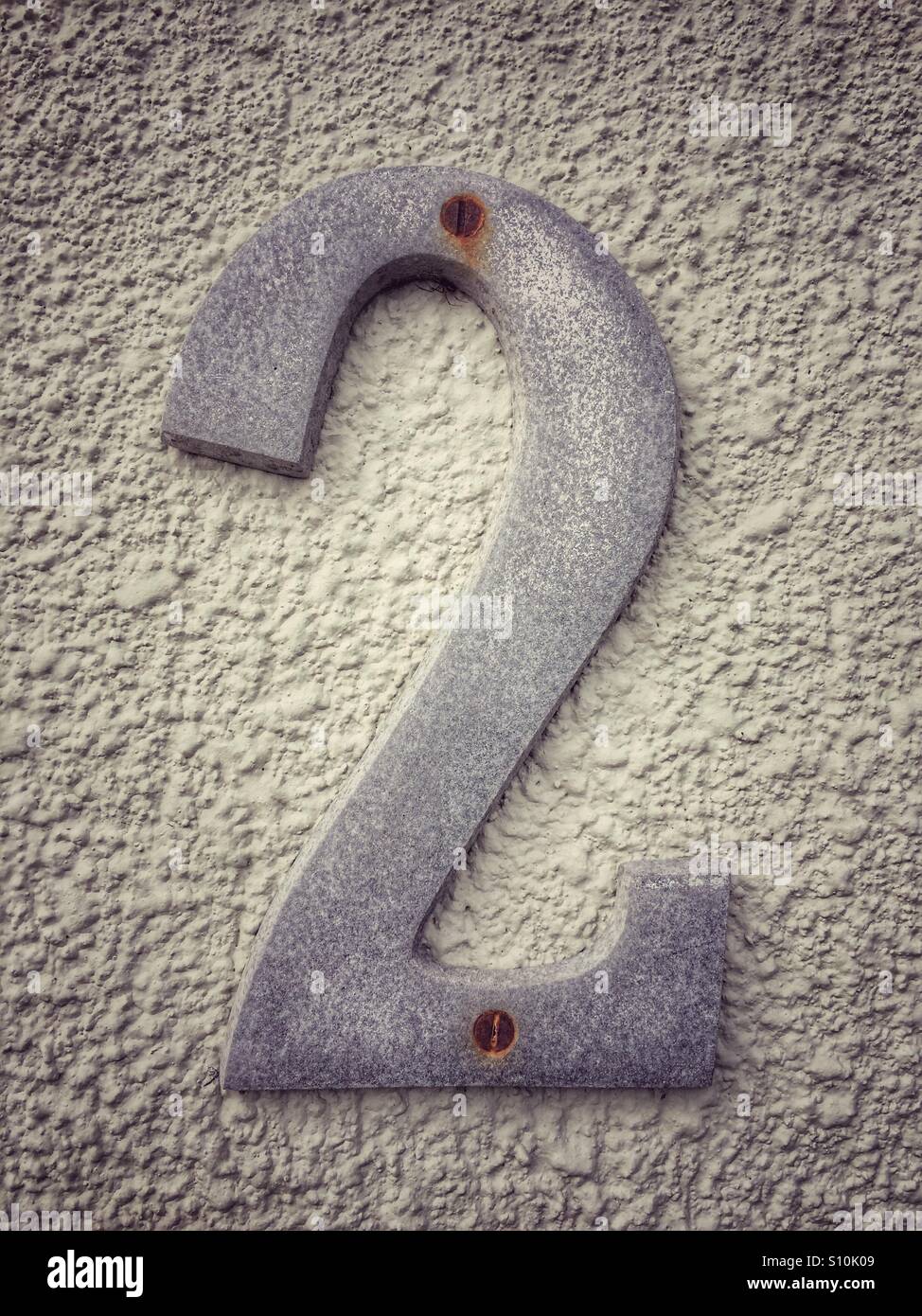 Two. - Smartphone Captured Stock Image