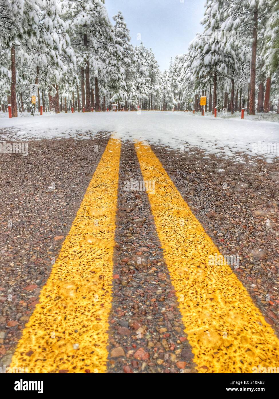 Pavement markings hires stock photography and images Alamy
