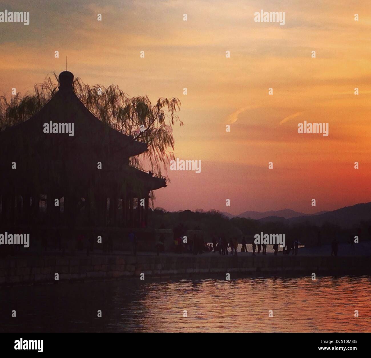 Summer palace, Beijing, China - Smartphone Captured Stock Image