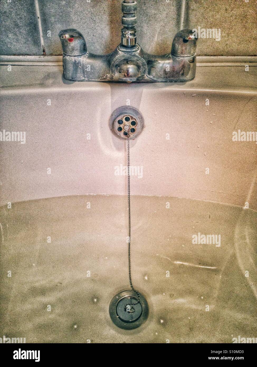 Dirty bath water Stock Photo Alamy