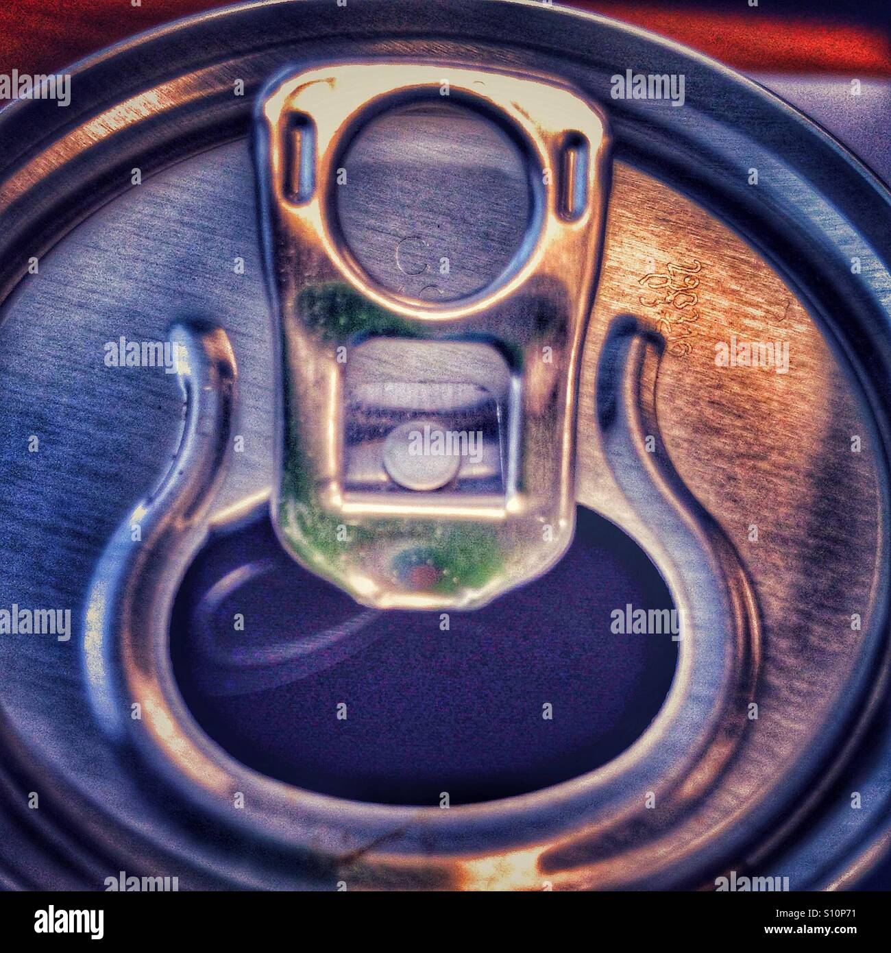 Can ring pull Stock Photo Alamy