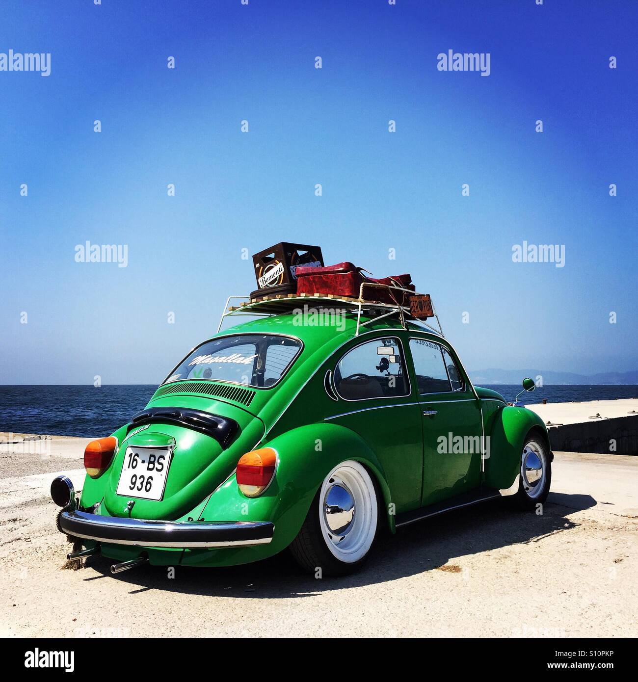 Volkswagen's iconic Beetle Car Stock Photo