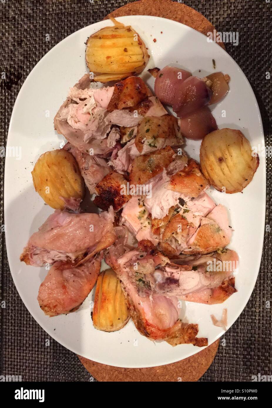 Dinner - Smartphone Captured Stock Image