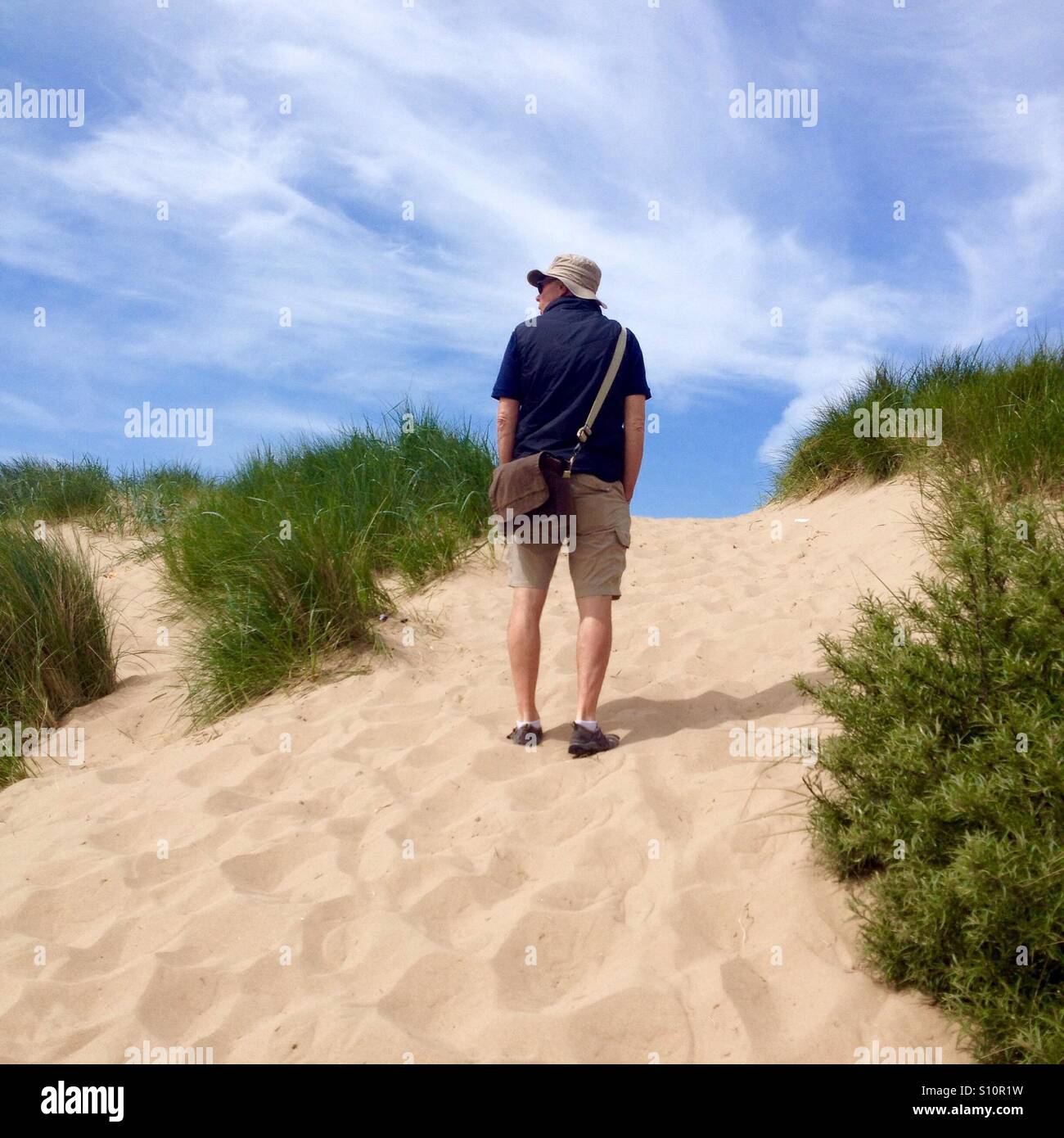 Healthy older man walking hi-res stock photography and images - Alamy