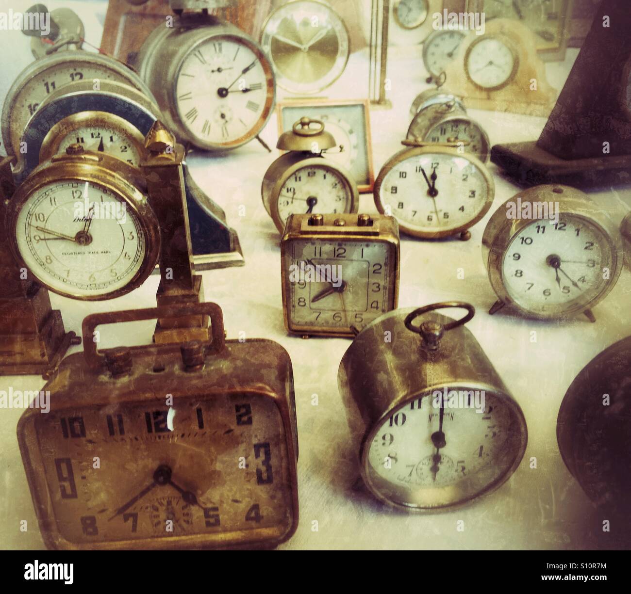 Time keeping - Smartphone Captured Stock Image