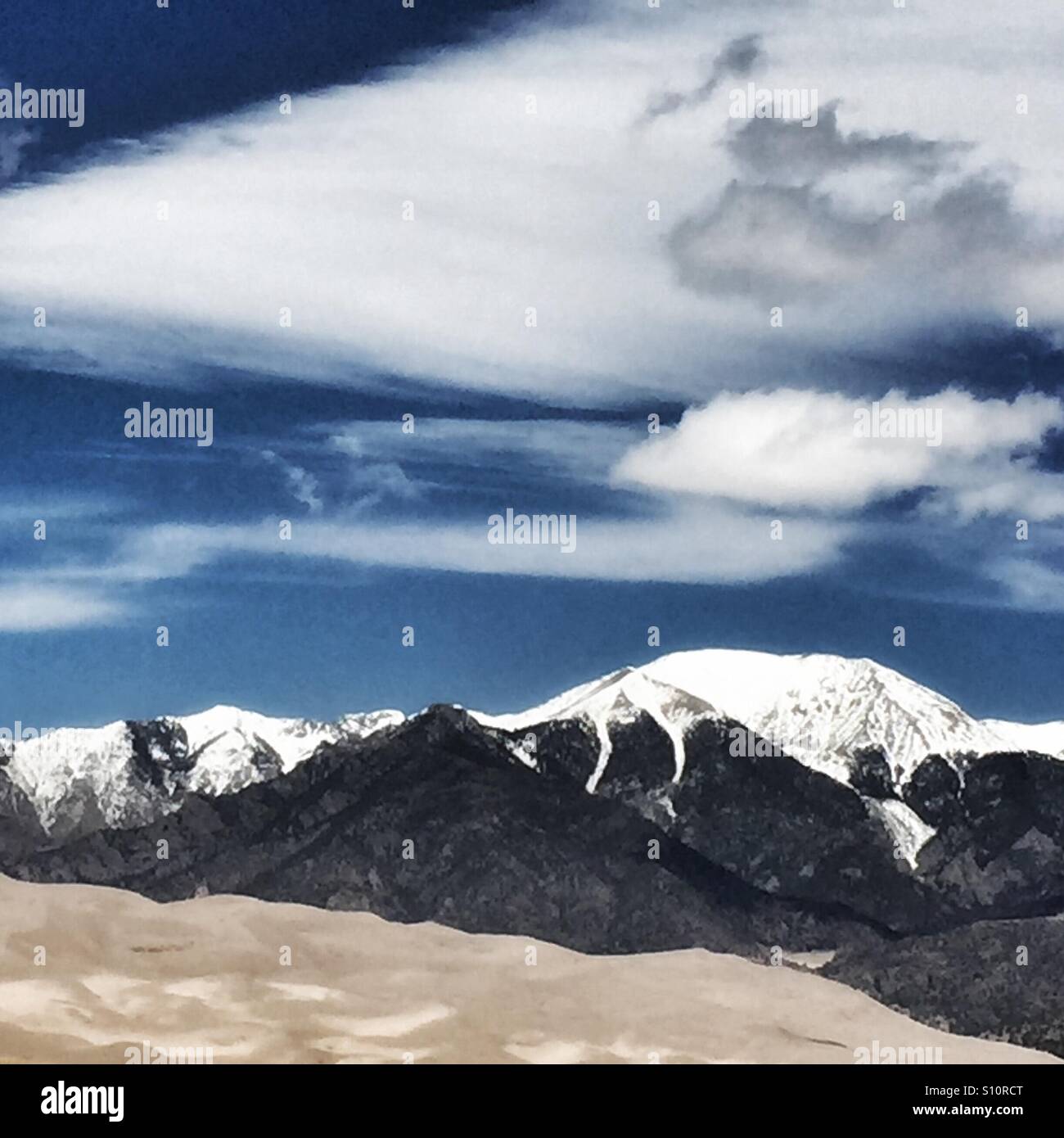 Great Sand Dunes National Park, Colorado Stock Photo