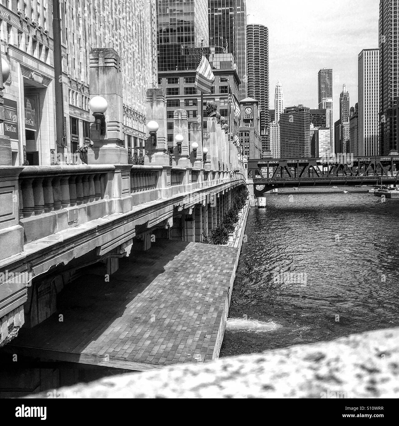Chicago Black and White Stock Photos & Images - Alamy