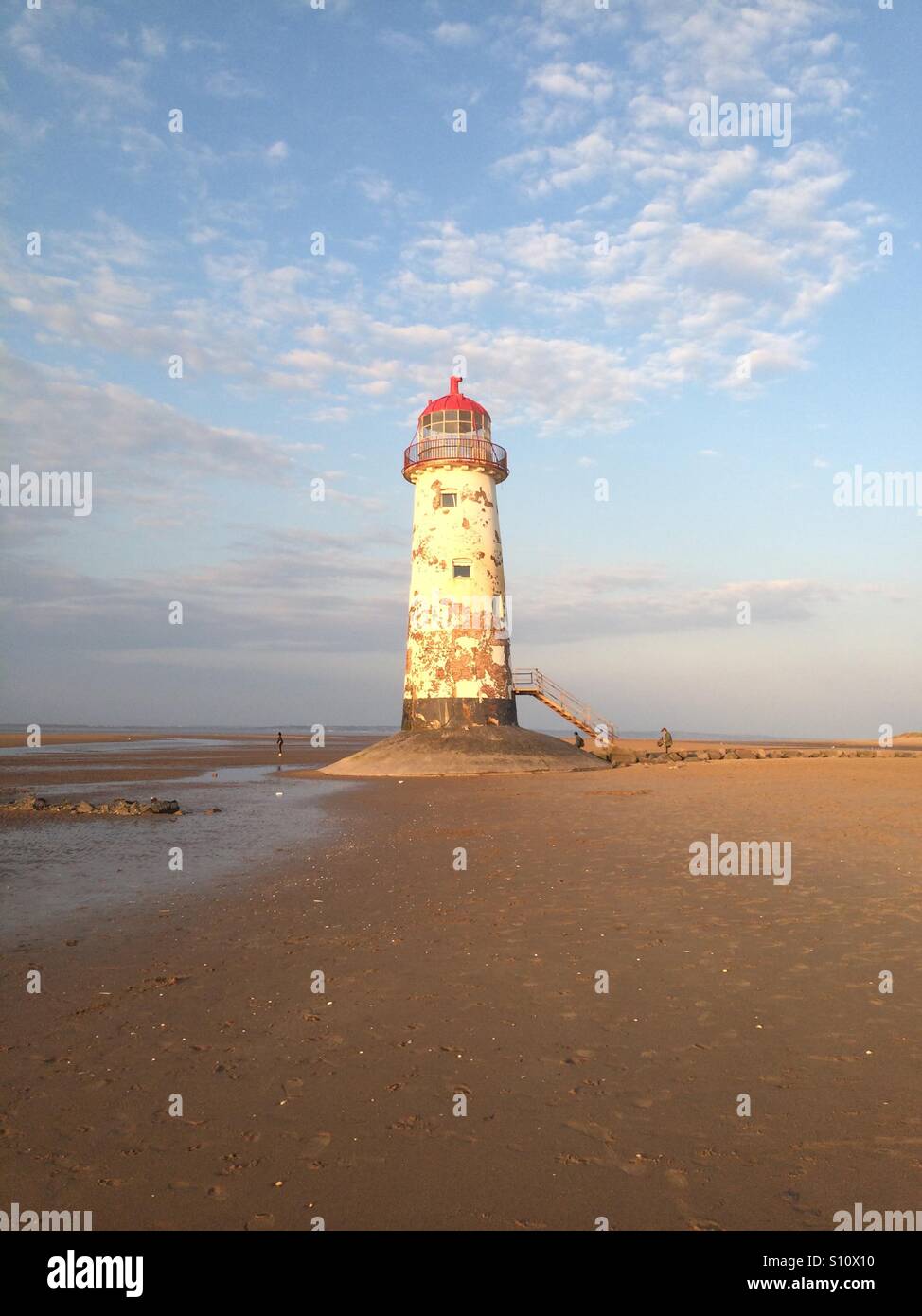 Talacre beach - Smartphone Captured Stock Image