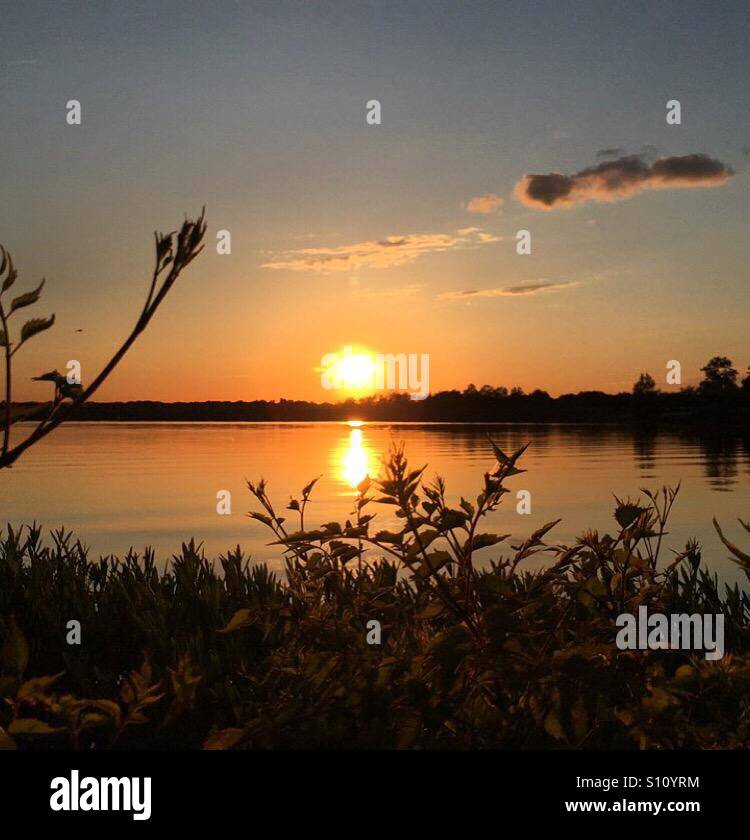Lake of Egypt Stock Photo Alamy